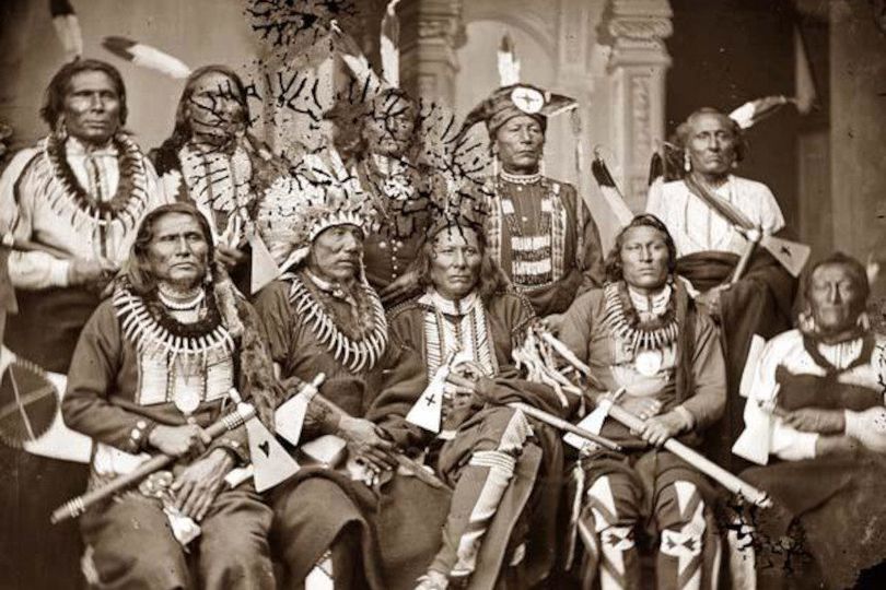 The ancestors of living Native Americans