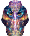 Owl Mystery 3D Hoodie - Native American Pride Shop
