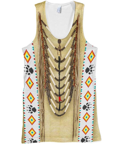 Traditional Native Clothing 3D Hoodie - Native American Pride Shop