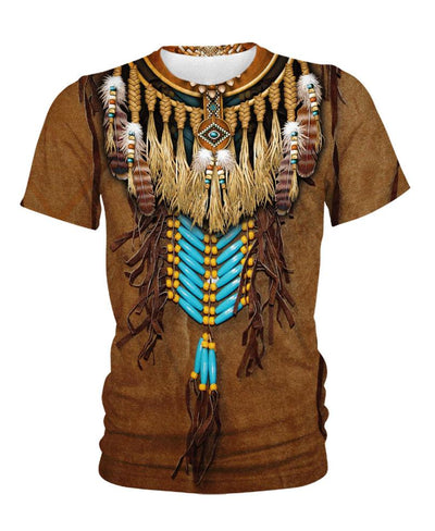 Brown Native Pattern - Welcome Native Spirit