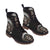 Skull Native Leather Martin Short Boots WCS