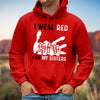 MMIW I Wear Red For My Sister Red Hand Women Together Unisex T-Shirt/Hoodie/Sweatshirt