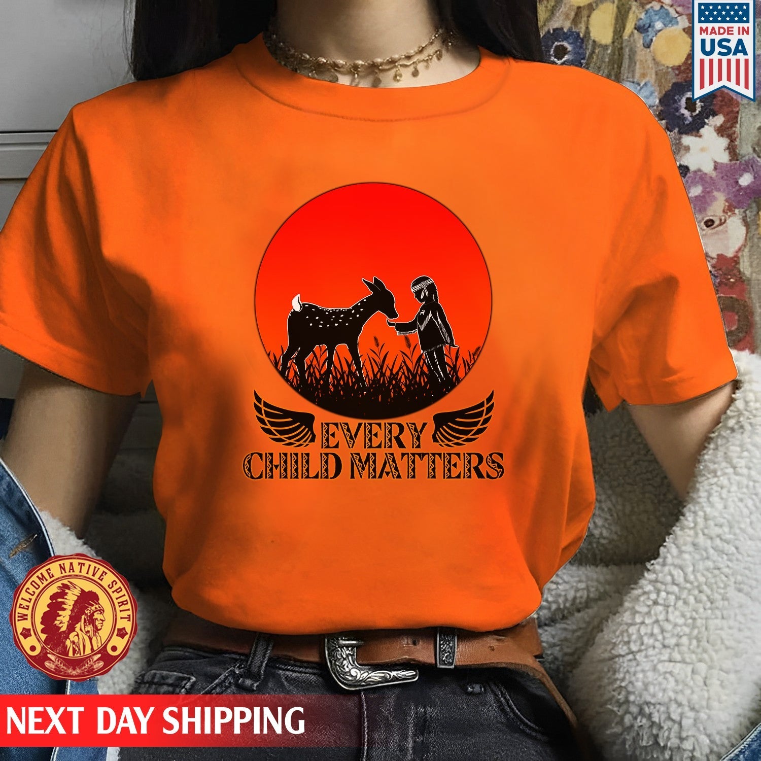 Every Child Matters Awareness for Indigenous For Orange Day Unisex T-Shirt/Hoodie/Sweatshirt
