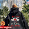 I May Not Be Full Blooded 100% Native Heart Wing Unisex Back T-Shirt/Hoodie/Sweatshirt