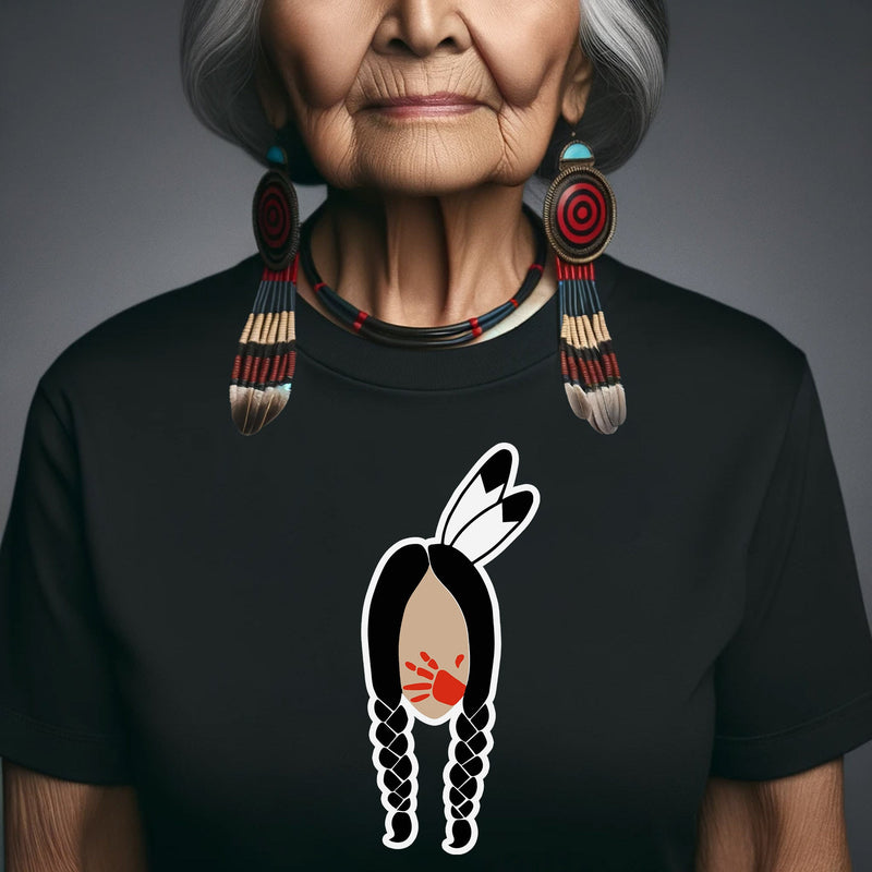 MMIW Awareness Indigenous Hair Clip Unisex T-Shirt/Hoodie/Sweatshirt