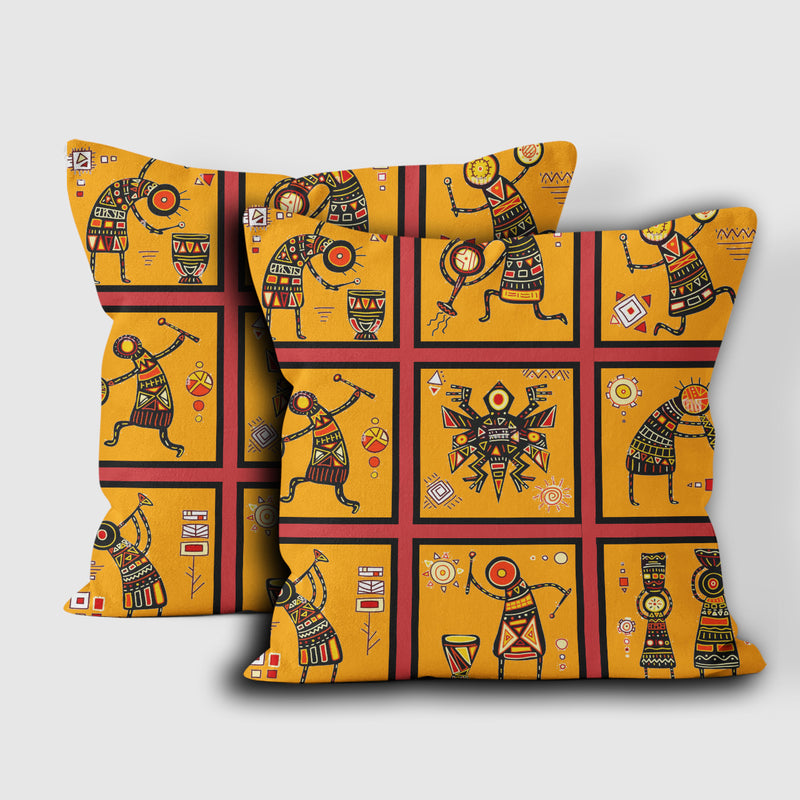 Native American Symbol Pillow Cover WCS