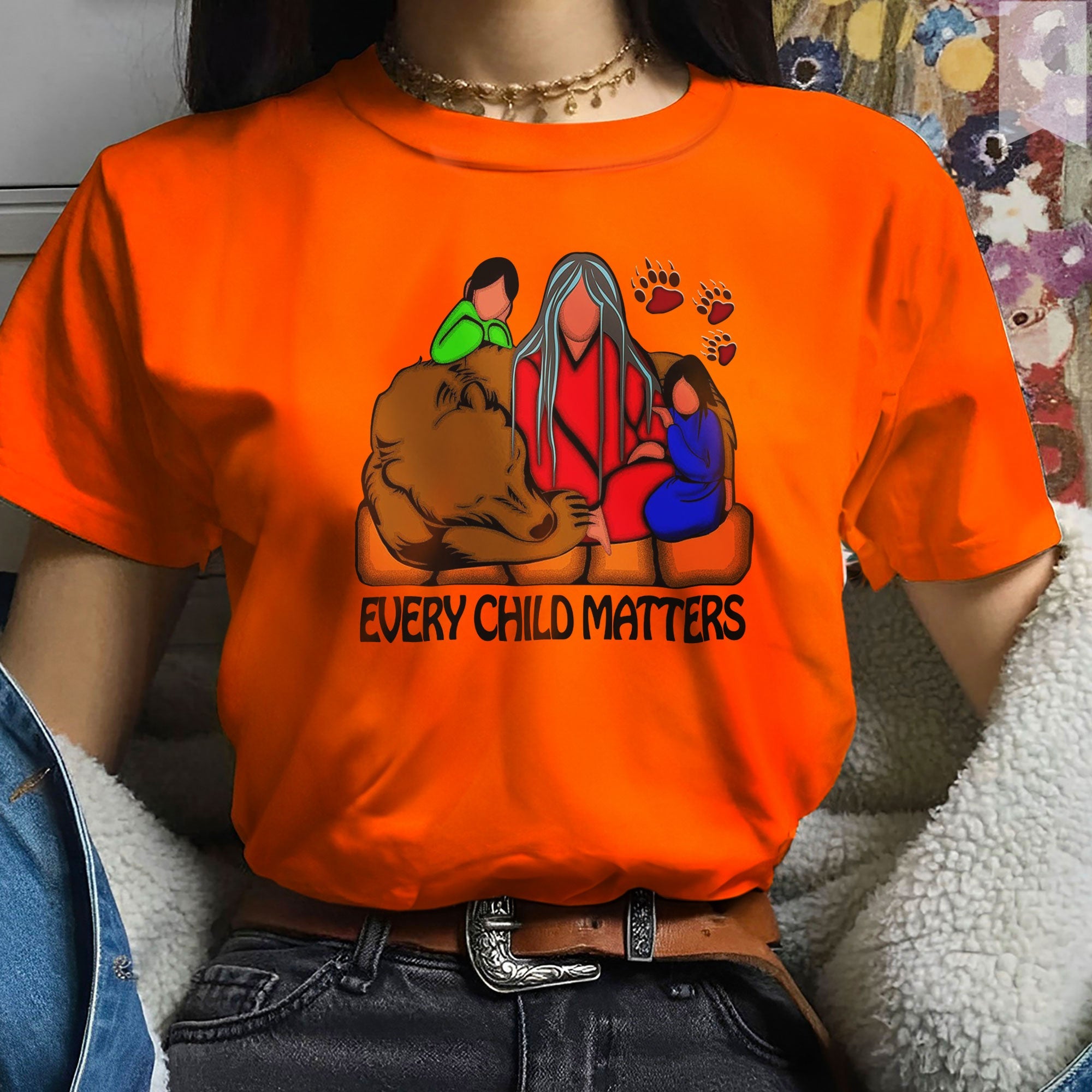 Every Child Matters Native Legacy of Love Native American Unisex T-Shirt/Hoodie/Sweatshirt