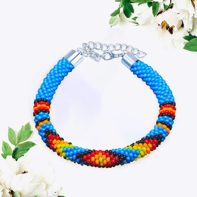 Native Americans Inspired Beaded Handmade Bracelet