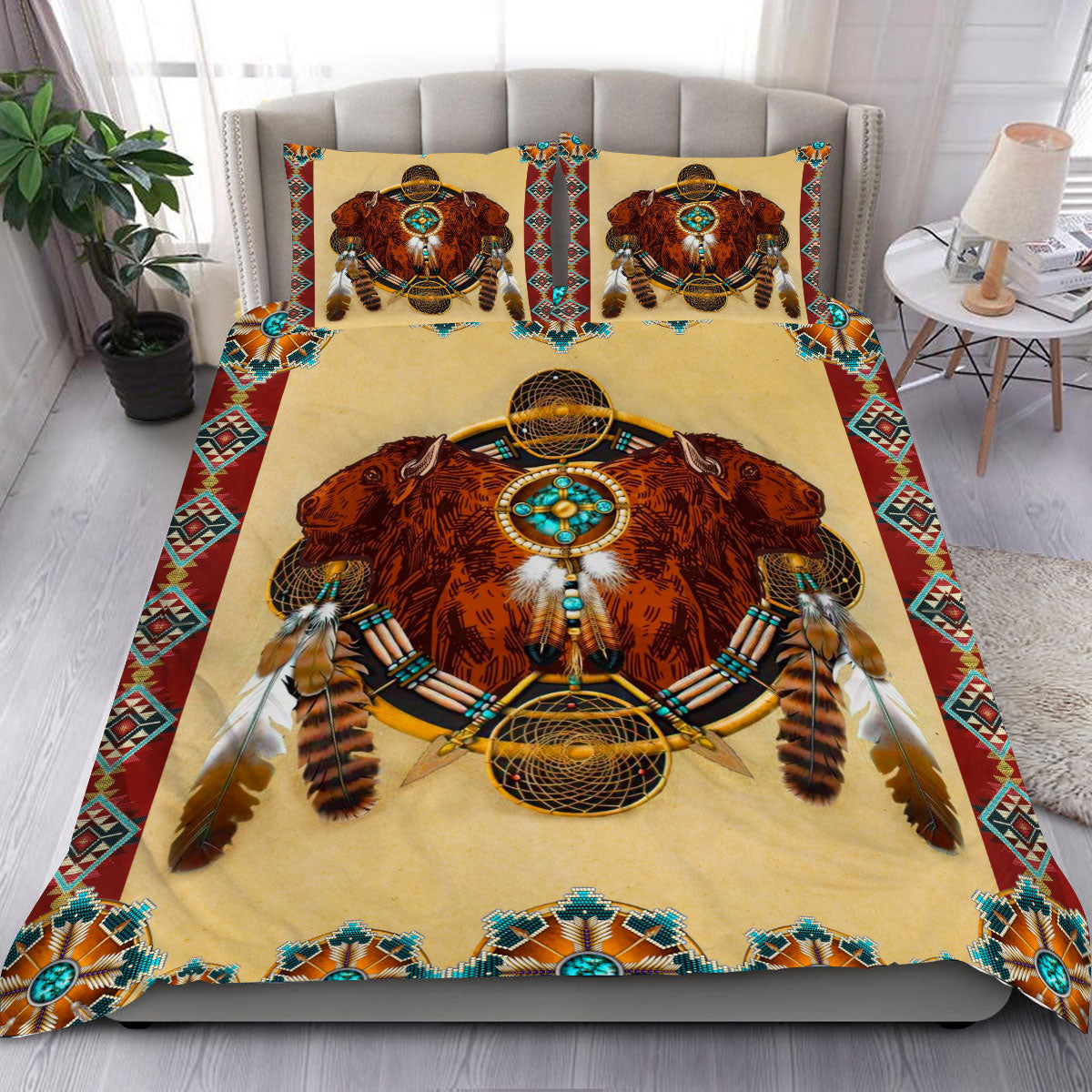 Dreamcatcher Native American Bedding Set WCS
