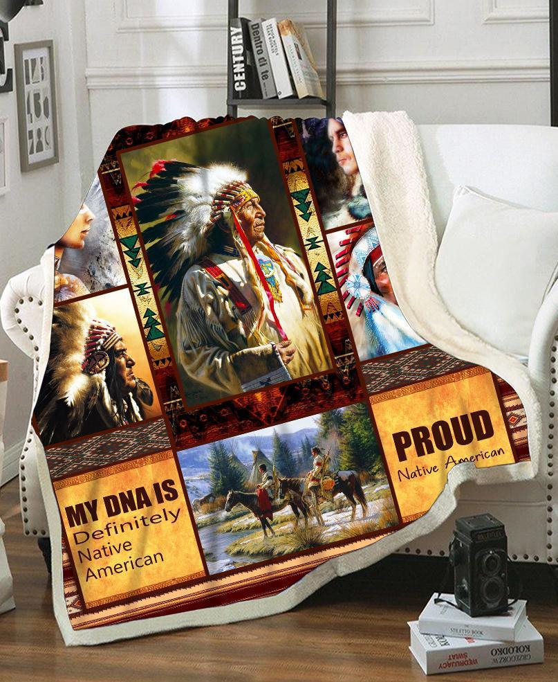 Native Chief Fleece Blanket WCS