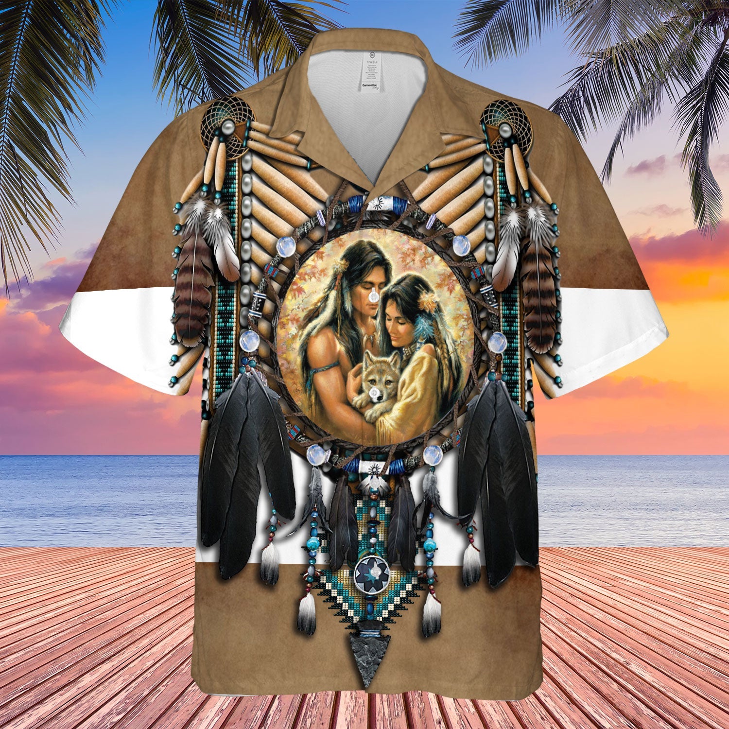 Native Mysterious Hawaiian Shirt WCS