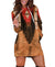 Native Brown Hoodie Dress WCS