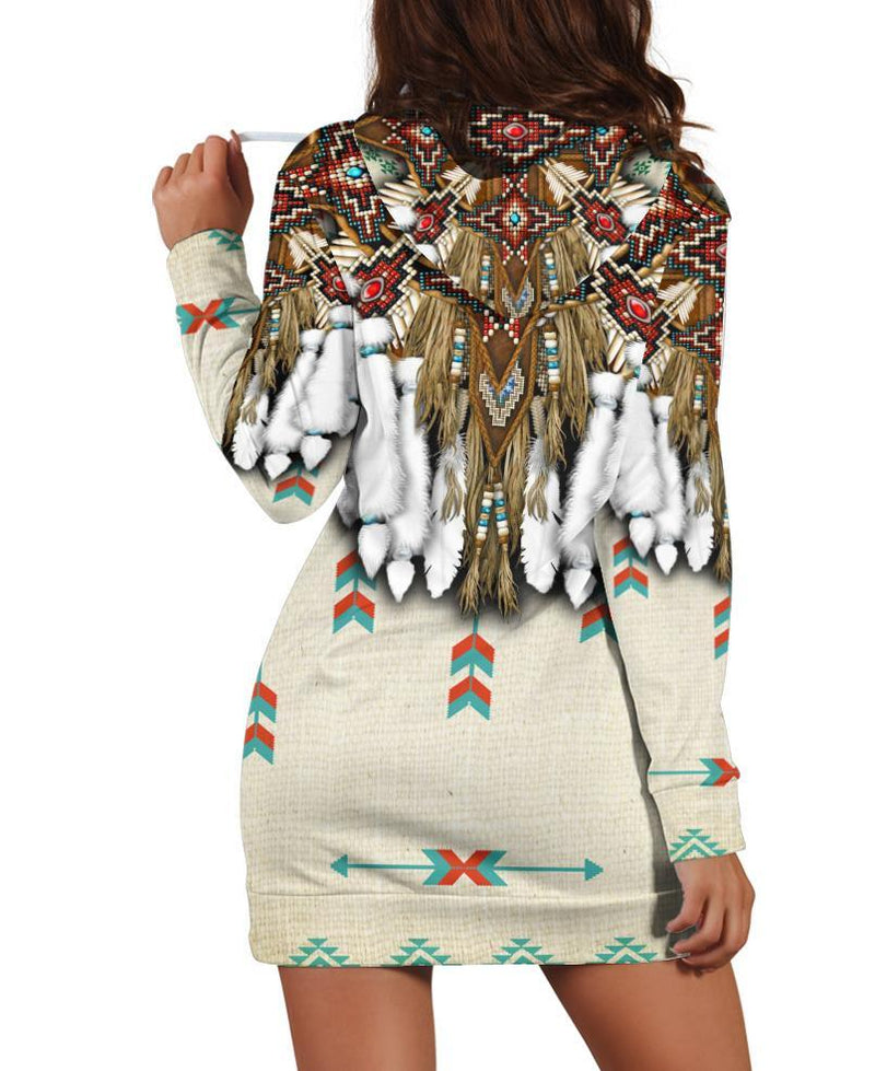 Native Patterns Hoodie Dress WCS
