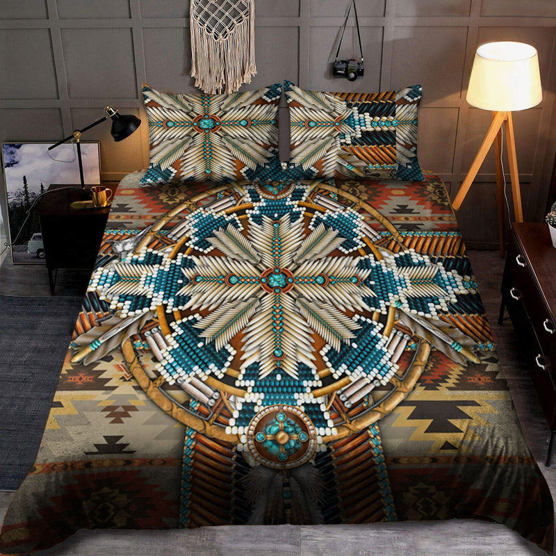 Bright Motifs Native American Bedding Set WCS