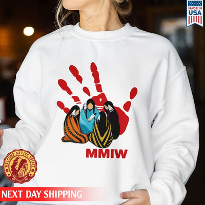MMIW Indigenous Women Together With Red Hand Unisex T-Shirt/Hoodie/Sweatshirt