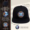 Feather Handmade Beaded Snapback With Patch Cotton Cap Unisex Native American Style