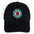 Turtle Cotton Unisex Baseball Cap With Beaded Patch Native American Style