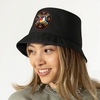 Missing and Murdered Indigenious Women Beaded Unisex Cotton Bucket Hat with Native American