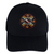 Feather Baseball Cap With Patch Cotton Unisex Native American Style