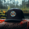 Trail of Tears Beaded Snapback With Patch Cotton Cap Unisex Native American Style