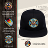 Trail of Tears Beaded Snapback With Patch Cotton Cap Unisex Native American Style