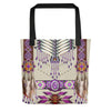 Native Pattern Purple Tote bag WCS