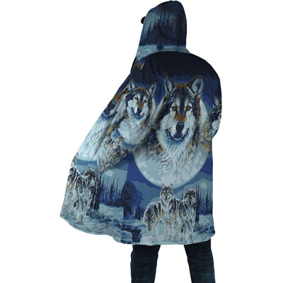 Winter Wolf Native Cloak - Native American Pride Shop