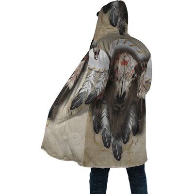 Buffalo Feather Native Cloak - Native American Pride Shop