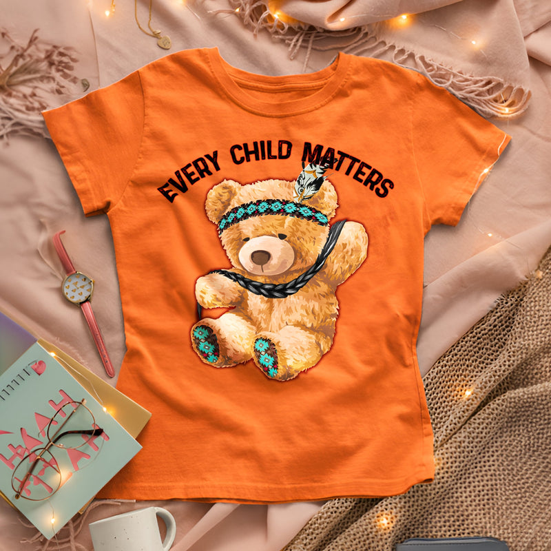 Every Child Matters Baby Bear Native American Unisex T-Shirt/Hoodie/Sweatshirt