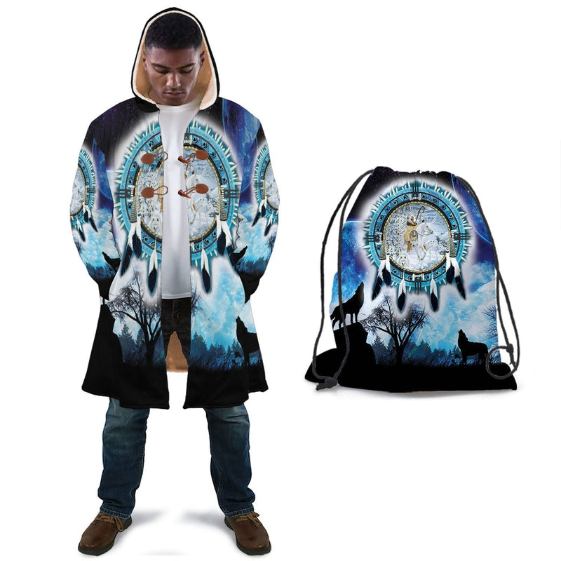 Winter Horse Feather Cloak - Native American Pride Shop