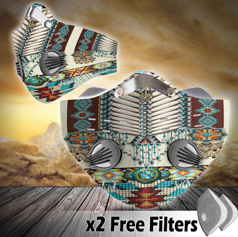 Velcro Mask - Native American Pattern - BTG WCS