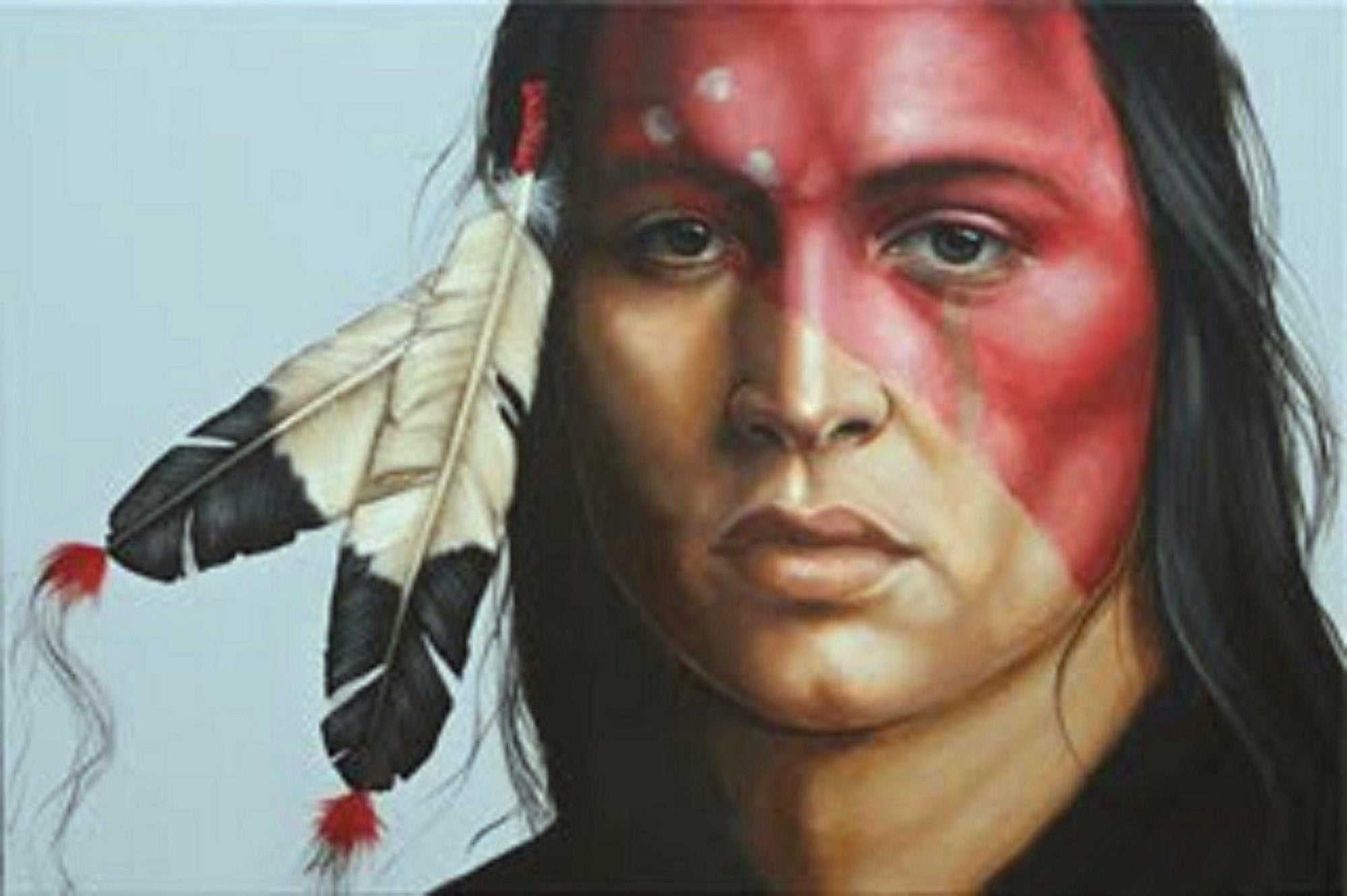 Native American Face Painting