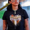 Native American Women Feather Heart Unisex Hoodie/Sweatshirt/T-Shirt 122