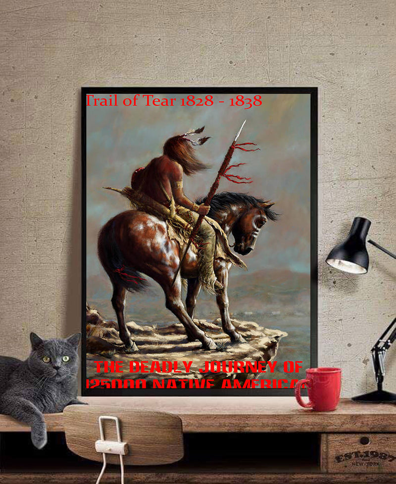 Trail of Tear 1828 - 1838 Poster/Canvas