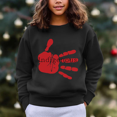 MMIW Indigenous Woman White Hand Unisex T-Shirt/Hoodie/Sweatshirt