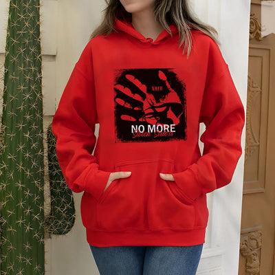 MMIW No More Stolen Sisters Red Hand Unisex T-Shirt/Hoodie/Sweatshirt 140