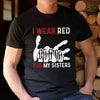 MMIW I Wear Red For My Sister Red Hand Women Together Unisex T-Shirt/Hoodie/Sweatshirt