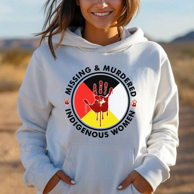 MMIW Gray Hand Circle Four Color Unisex T-Shirt/Hoodie/Sweatshirt