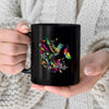 Every Child Matters Hummingbird Orange Heart Ceramic Coffee Mug