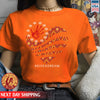 Give A Dream MMIW Red Hand On Orange Heart Unisex T-Shirt/Hoodie/Sweatshirt