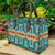 Turquoise Tribe Leather Handbag WCS001