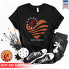 Give A Dream MMIW Red Hand On Orange Heart Unisex T-Shirt/Hoodie/Sweatshirt