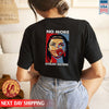 No More Stolen Sisters Red Hand Woman MMIW Unisex Back T-Shirt/Hoodie/Sweatshirt 019