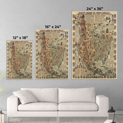 The Native American Knowledge Canvas/Poster Painting Prints Wall Art Decor For Classroom Bedroom