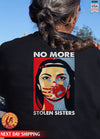 No More Stolen Sisters Red Hand Woman MMIW Unisex Back T-Shirt/Hoodie/Sweatshirt 019