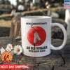 MMIW Never Underestimate An Old Woman With Native Blood  Ceramic Coffee Mug