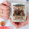 Native American Language That Saved This Nation Three Man American Coffee Mug