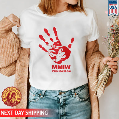 Give A Dream MMIW Red Hand Unisex T-Shirt/Hoodie/Sweatshirt