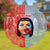 Colorful Native American MMIW Red And Blue Wind Spinner 021