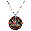 SALE 30% OFF - MMIW No More Stolen Sister Sunburst Handmade Beaded Wire Necklace Pendant For Women